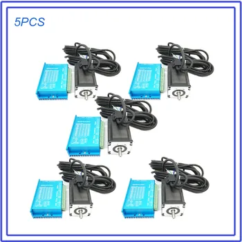 5PCS Nema23 2Nm Closed Loop Stepper Motor Driver Cable Kit 57MM DC DSP 2PH Hybird Encoder Easy Step Servo for CNC Router
5PCS Nema23 2Nm Closed Loop Stepper Motor Driver Cable Kit 57MM DC DSP 2PH Hybird Encoder Easy Step Servo for CNC Router
