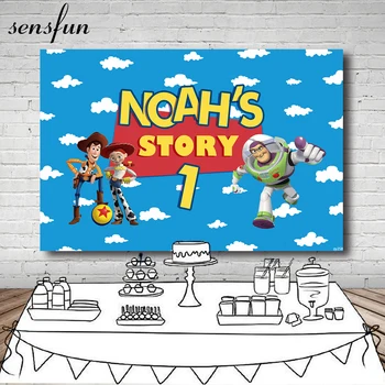 Toy Story Backdrop For Kids Character Sky Blue Clouds Wall Backgrounds For Photo Studio Customized Vinyl Polyester 7x5ft
Toy Story Backdrop For Kids Character Sky Blue Clouds Wall Backgrounds For Photo Studio Customized Vinyl Polyester 7x5ft