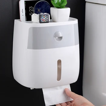 Toilet Paper Holder Wall Mount Toilet Paper Tray Shelf Toilet Tissue Box Case Storage Box Bathroom Product
Toilet Paper Holder Wall Mount Toilet Paper Tray Shelf Toilet Tissue Box Case Storage Box Bathroom Product