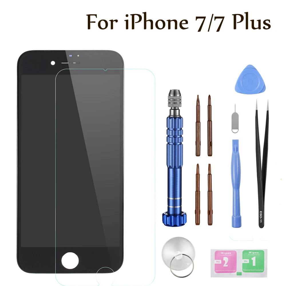 2019 KHP 100% AAA LCD Screen For iPhone 7 Plus Screen LCD Display Digitizer Touch Module 7 Screens Replacement LCDS
2019 KHP 100% AAA LCD Screen For iPhone 7 Plus Screen LCD Display Digitizer Touch Module 7 Screens Replacement LCDS