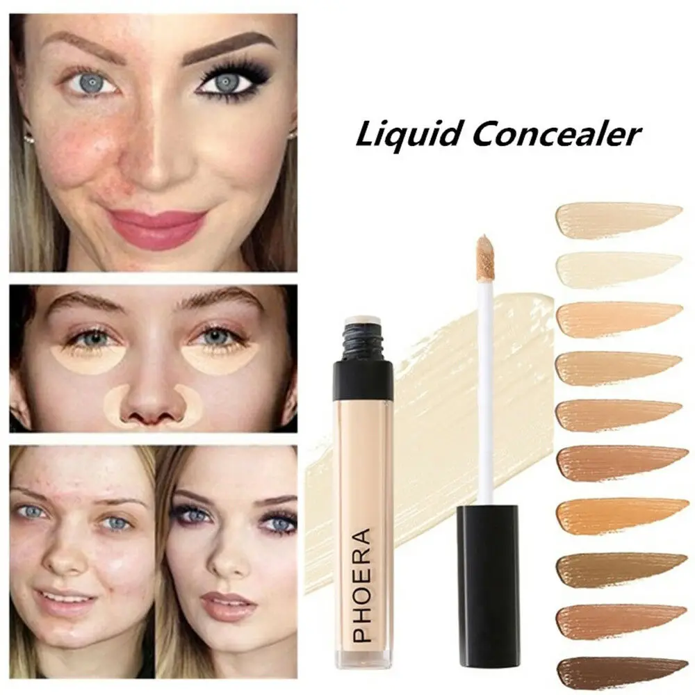 PHOERA Makeup Concealer Long Lasting Pore Acne Ful Cover Face Contour Corrector Cosmetics Make Up Liquid Concealer Foundation
PHOERA Makeup Concealer Long Lasting Pore Acne Ful Cover Face Contour Corrector Cosmetics Make Up Liquid Concealer Foundation