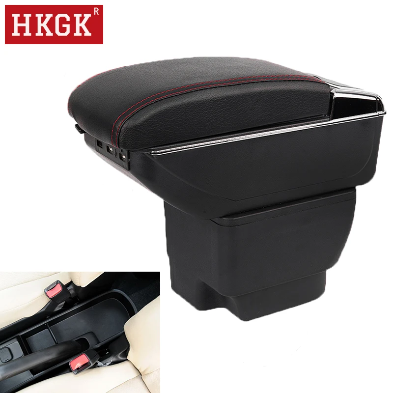 For Mazda 2/Demio/Mazda2 skyactiv version armrest box central Store content box Dual Layer USB Charging Car accessories
For Mazda 2/Demio/Mazda2 skyactiv version armrest box central Store content box Dual Layer USB Charging Car accessories