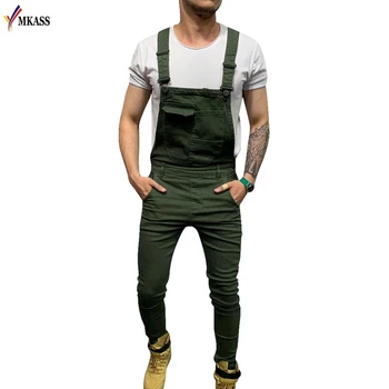 2019 High Street Pockets Bib Pants Men Fashion Slim Fit Denim Jumpsuits Strap Overalls Casual Suspender Distressed Jeans Pant 
2019 High Street Pockets Bib Pants Men Fashion Slim Fit Denim Jumpsuits Strap Overalls Casual Suspender Distressed Jeans Pant