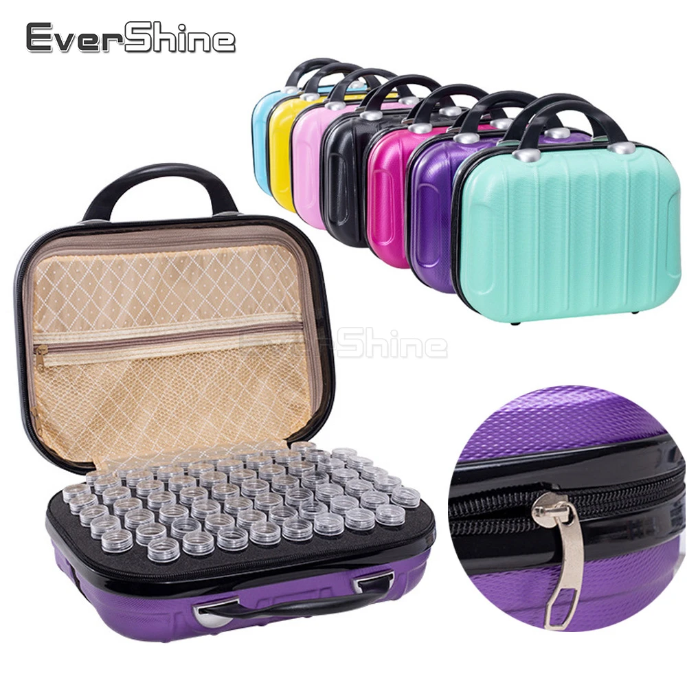 EverShine Diamond Painting Accessories Diamond Embroidery Tool 60 Lattices Demountable Rhinestones Box Storage Carry Case
EverShine Diamond Painting Accessories Diamond Embroidery Tool 60 Lattices Demountable Rhinestones Box Storage Carry Case