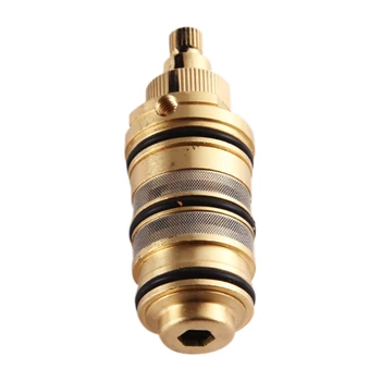 NEW-Three-Generation Brass Bathtub Shower Thermostatic Valve Core Shower Rod Mixer Faucet Shower Valve Core 
NEW-Three-Generation Brass Bathtub Shower Thermostatic Valve Core Shower Rod Mixer Faucet Shower Valve Core