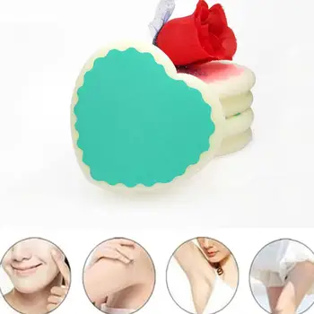 Hot Heart-shaped Painless Leg Arm Armpit Hair Removal Sponge Pad Depilator Skin Care The design is very user-friendly, with two
Hot Heart-shaped Painless Leg Arm Armpit Hair Removal Sponge Pad Depilator Skin Care The design is very user-friendly, with two