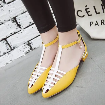 Women Ladies Pointed Eillysevens Toe Lace Up Pearl Hollowed Out Casual Single Shoes Sandals#g30
Women Ladies Pointed Eillysevens Toe Lace Up Pearl Hollowed Out Casual Single Shoes Sandals#g30