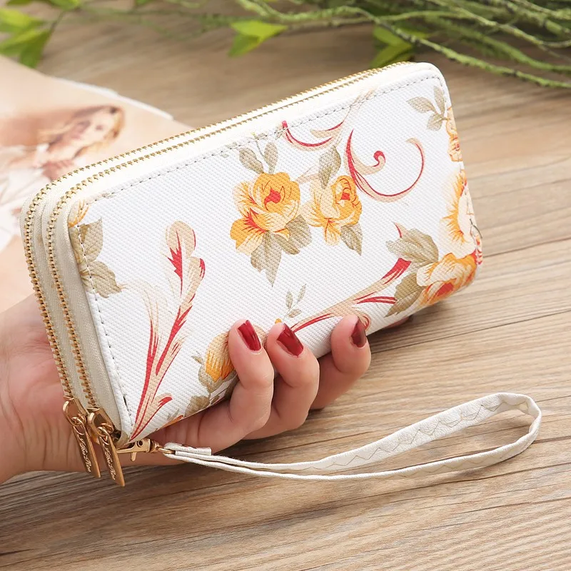 Fashion Long Wallet Women Trend Solid Color Long Rose Pattern Women’ s Card Bag Wallet Female Purse Female PU Leather Wallet
Fashion Long Wallet Women Trend Solid Color Long Rose Pattern Women’ s Card Bag Wallet Female Purse Female PU Leather Wallet
