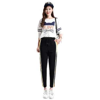 Sweatpants Rainbow Striped Side Pant Women Loose Trousers Joggers Sweat Pants Plus Size trousers female casual
Sweatpants Rainbow Striped Side Pant Women Loose Trousers Joggers Sweat Pants Plus Size trousers female casual