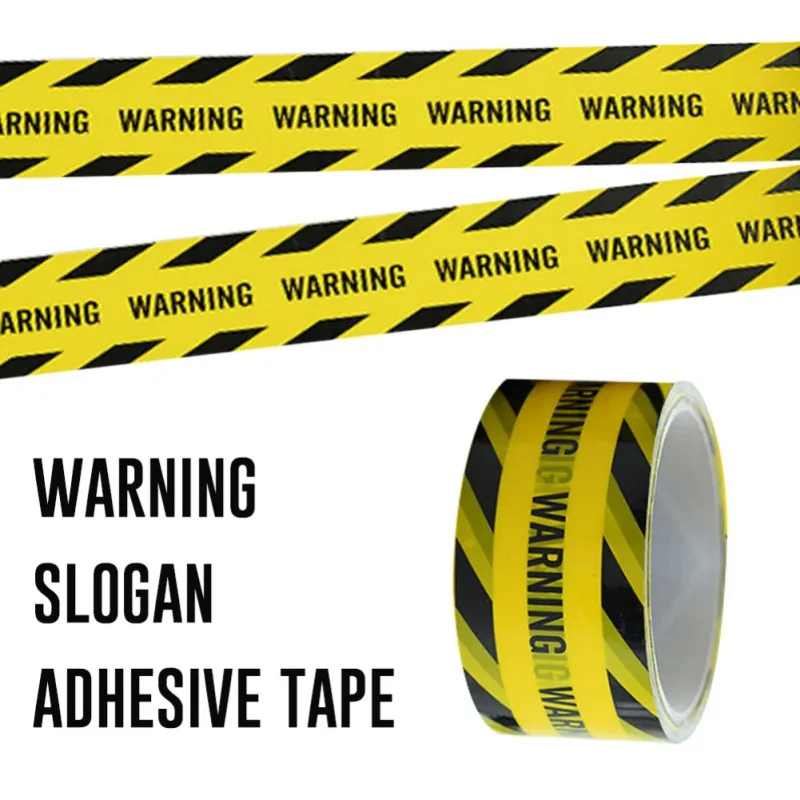 Generic 1Roll 48mm*25m Warning Tape Danger Caution Fragile Barrier