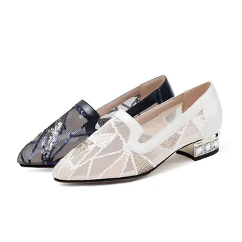 YourSeason 2020 New Summer Casual Women Shoes Point Toe Genuine Leather Casual Concise Ladies Retro Crystal Mesh Bling Sandals 
YourSeason 2020 New Summer Casual Women Shoes Point Toe Genuine Leather Casual Concise Ladies Retro Crystal Mesh Bling Sandals