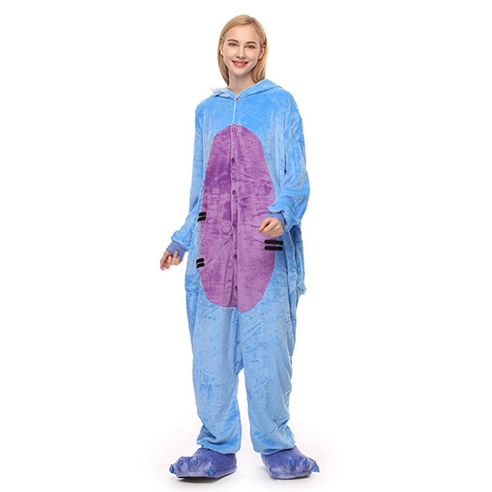 

Adult Kigurumi Pajamas Onesie Women Pyjamas Pijama Donkey Onesies For Adults Winter Sleepwear Onepiece Night Suits 2019