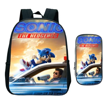 New Child Sonic Backpack Kindergarten Bookbag Toddler Cartoon School Bag Children Start School Gift(2pcs Set/Rucksack+Pen Bag)
New Child Sonic Backpack Kindergarten Bookbag Toddler Cartoon School Bag Children Start School Gift(2pcs Set/Rucksack+Pen Bag)