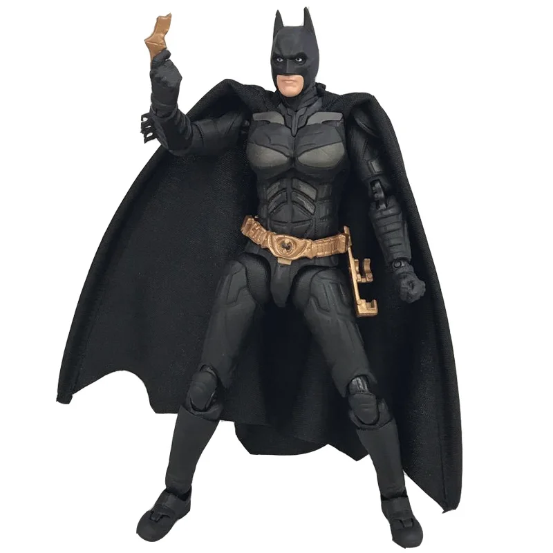 

15-16 CM Movies The Dark Knight Batman Figure PVC Joint Movable with Accessories Justice League Action Figure Model Toy For Kids