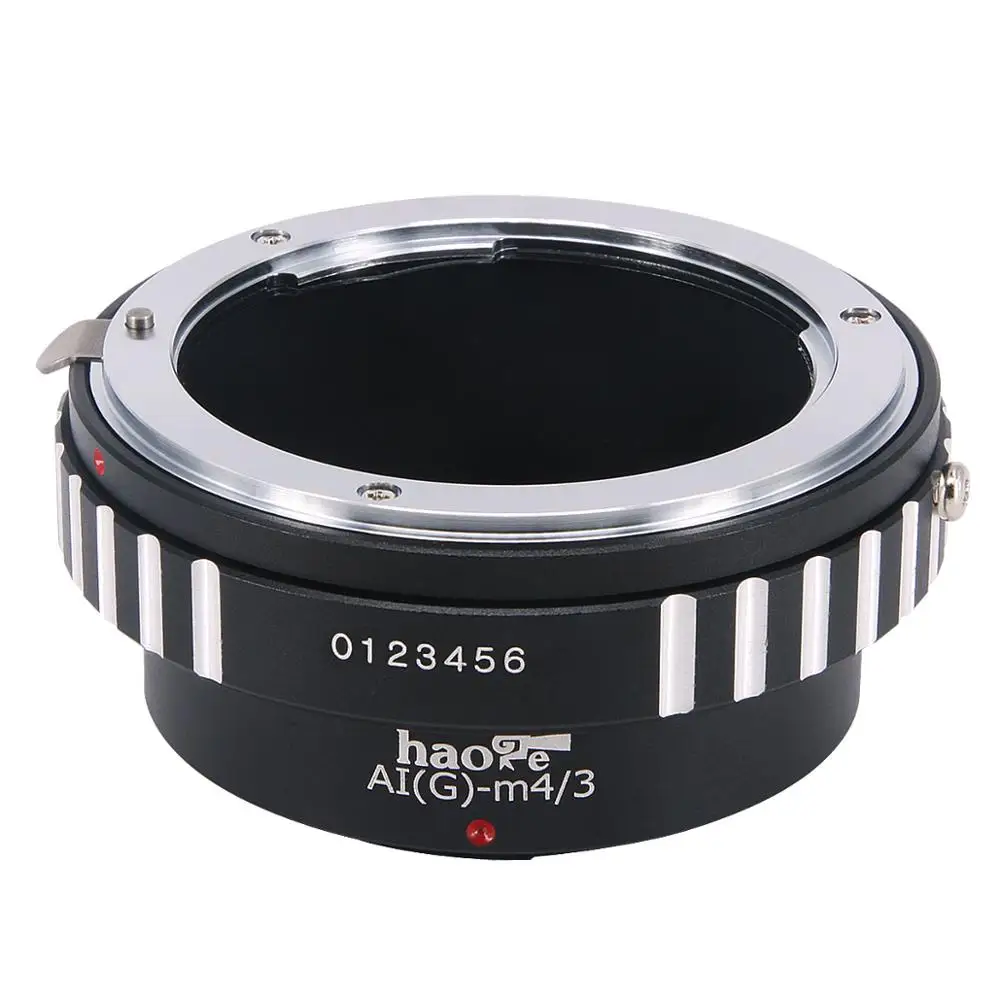 Адаптер объектива Haoge для Nikon Nikkor F/AI/AIS/D на камеры Olympus и Panasonic Micro четыре трети MFT M4/3 M43
Адаптер объектива Haoge для Nikon Nikkor F/AI/AIS/D на камеры Olympus и Panasonic Micro четыре трети MFT M4/3 M43