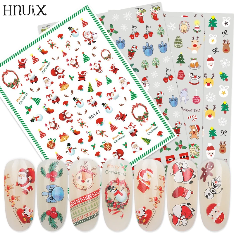 1sheets christmas decorations for nails mix colorful 3D nail sheet sticker snow flower Elk gift Santa adhesive paper
1sheets christmas decorations for nails mix colorful 3D nail sheet sticker snow flower Elk gift Santa adhesive paper