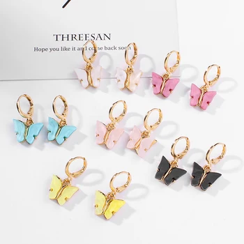 Cute Butterfly Earrings for Women Street Style Drop Earrings Korean Fashion Dangle Earrings Jewelry Gifts Oorbellen
Cute Butterfly Earrings for Women Street Style Drop Earrings Korean Fashion Dangle Earrings Jewelry Gifts Oorbellen
