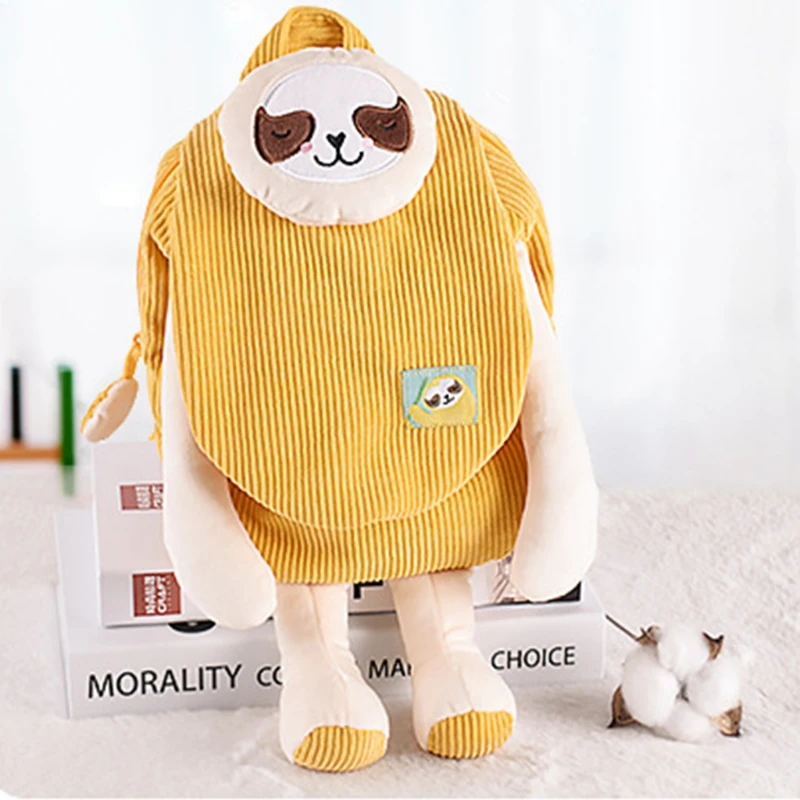 3D Cartoon Animal Sloth Children Backpack Cute Toddler Travel Kindergarten School Bag for Baby Girls Boys 1-3 Years
3D Cartoon Animal Sloth Children Backpack Cute Toddler Travel Kindergarten School Bag for Baby Girls Boys 1-3 Years
