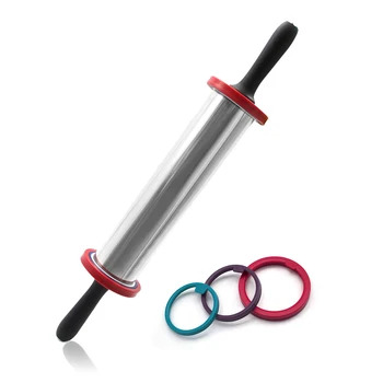 Stainless Steel Rolling Pin Length Adjustable Non-stick Rolling Pin Cake Roller Dough Rolling Pin Bakeware Roller Bakeware Tools
Stainless Steel Rolling Pin Length Adjustable Non-stick Rolling Pin Cake Roller Dough Rolling Pin Bakeware Roller Bakeware Tools