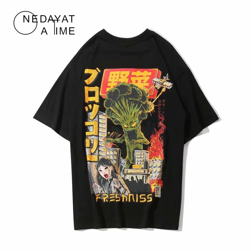 2019 Men Hip Hop T Shirt Japanese Harajuku Cartoon Monster T-Shirt Streetwear Summer Tops Tees Cotton Tshirt Oversized HipHop 
2019 Men Hip Hop T Shirt Japanese Harajuku Cartoon Monster T-Shirt Streetwear Summer Tops Tees Cotton Tshirt Oversized HipHop