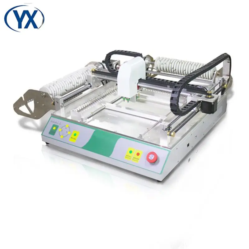 Low cost SMT chip mounter TVM802B pick and place machine for smt production line
Low cost SMT chip mounter TVM802B pick and place machine for smt production line