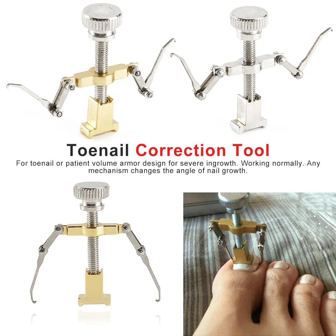 1pcs Useful Ingrown Nail Foot Correction Tool Pedicure Toenail Fixer Foot Nail Care Tool Orthotic Nail Corrector Pedicure Tool
1pcs Useful Ingrown Nail Foot Correction Tool Pedicure Toenail Fixer Foot Nail Care Tool Orthotic Nail Corrector Pedicure Tool
