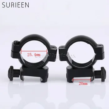 1 Pair Hunting 25.4mm 1" Low Profile Rifle Laser Torch Scope Mount Rings Fits Flashlight 20mm Weaver Rail 2pcs Gun Accessories
1 Pair Hunting 25.4mm 1" Low Profile Rifle Laser Torch Scope Mount Rings Fits Flashlight 20mm Weaver Rail 2pcs Gun Accessories
