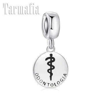 Odontologia Career sign Round 925 Sterling Silver Pendant Beads Fashion Accessories Fit Original Pandora Charms Bracelet Making
Odontologia Career sign Round 925 Sterling Silver Pendant Beads Fashion Accessories Fit Original Pandora Charms Bracelet Making