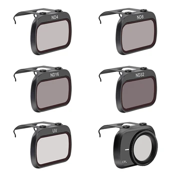 STARTRC Drone Camera Filter Set of 6 ( ND4 PL/ ND8 PL/ ND16 PL/ ND32 PL/ MCUV / CPL) for DJI Mavic Mini
STARTRC Drone Camera Filter Set of 6 ( ND4 PL/ ND8 PL/ ND16 PL/ ND32 PL/ MCUV / CPL) for DJI Mavic Mini