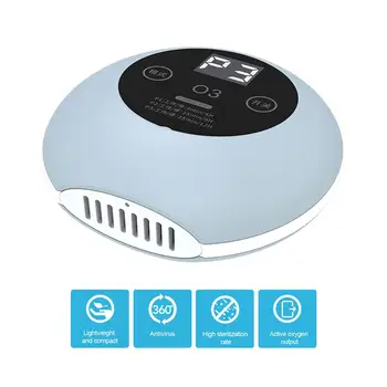 Car Ozone Machine Portable Air Purifier Home Deodorizer with 4 Modes Automatic Timing Function for Rooms Cars Deodorization
Car Ozone Machine Portable Air Purifier Home Deodorizer with 4 Modes Automatic Timing Function for Rooms Cars Deodorization