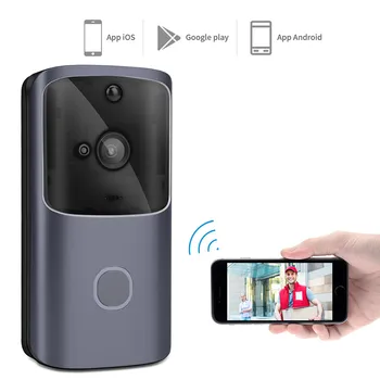 M9 Smart Wifi Voice Intercom Wireless Doorbell Wireless Wifi Remote Smart Doorbell Ring Camera Door Bell
M9 Smart Wifi Voice Intercom Wireless Doorbell Wireless Wifi Remote Smart Doorbell Ring Camera Door Bell