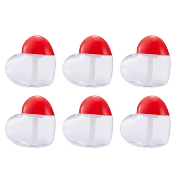 6 Pcs Cute Love Heart Shaped Plastic Lip Gloss Blam Tubes Empty Refillable Bottles Cosmetic Containers Makeup Tools Wholesale
6 Pcs Cute Love Heart Shaped Plastic Lip Gloss Blam Tubes Empty Refillable Bottles Cosmetic Containers Makeup Tools Wholesale