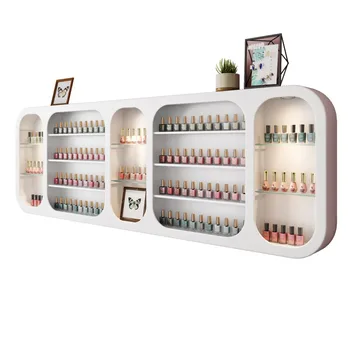 Hard and practical manicure shop display shelf stability, wall hanging display cabinet, nail polish, solid wall, solid load, nai
Hard and practical manicure shop display shelf stability, wall hanging display cabinet, nail polish, solid wall, solid load, nai