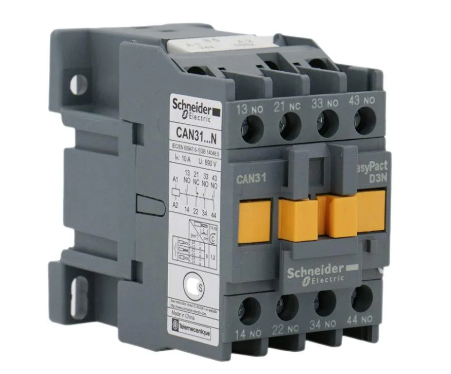 

CAE31CC5N CAE31CC5 replace by new model CAN31CC5N EasyPact TVS Control Relay, 3 NO + 1 NC, 690V, 36 VAC