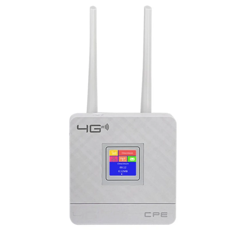 YIZLOAO CPE 4G Wifi Router 4G GSM Gateway FDD TDD LTE WCDMA Wireless Modem Router Sim External Antennas WAN/LAN Port Hotspots
YIZLOAO CPE 4G Wifi Router 4G GSM Gateway FDD TDD LTE WCDMA Wireless Modem Router Sim External Antennas WAN/LAN Port Hotspots