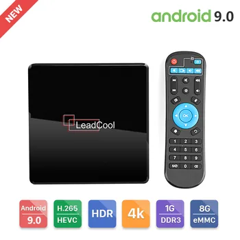 Leadcool X Smart Android TV Box Amlogic S905W 4K Media Player 1G DDR3 8G eMMC 2.4GHz Wifi 100M Android 9.0 Leadcool Set Top Box
Leadcool X Smart Android TV Box Amlogic S905W 4K Media Player 1G DDR3 8G eMMC 2.4GHz Wifi 100M Android 9.0 Leadcool Set Top Box