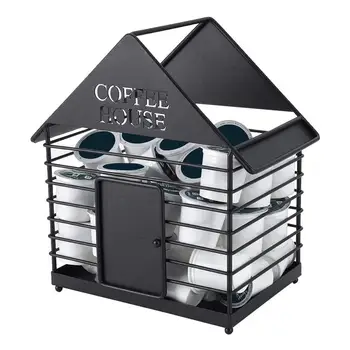 House Shape Coffee Pod Holder Organizer Universal Coffee Capsule Storage Basket Fruit Coke Storage Basket For Home Cafe Hotel
House Shape Coffee Pod Holder Organizer Universal Coffee Capsule Storage Basket Fruit Coke Storage Basket For Home Cafe Hotel