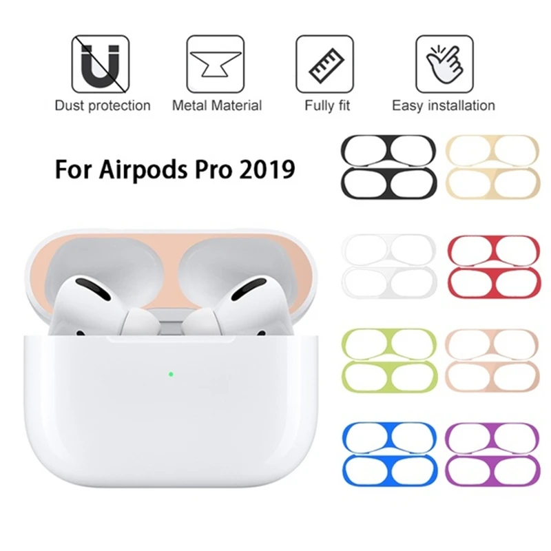Ultra Thin Metal Dust Proof Guard for Apple Airpods Pro Earphone Skin Protection Sticker for Airpodspro Air Pods 3 Cover Case
Ultra Thin Metal Dust Proof Guard for Apple Airpods Pro Earphone Skin Protection Sticker for Airpodspro Air Pods 3 Cover Case