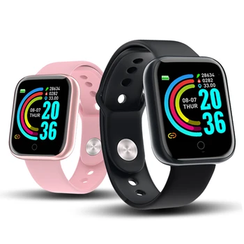 Y68 Smartwatch Men's Sport Bluetooth SmartWatch Heart Rate Monitoring Blood Pressure Tracker Fitness Bracelet Apple IOS Android
Y68 Smartwatch Men's Sport Bluetooth SmartWatch Heart Rate Monitoring Blood Pressure Tracker Fitness Bracelet Apple IOS Android