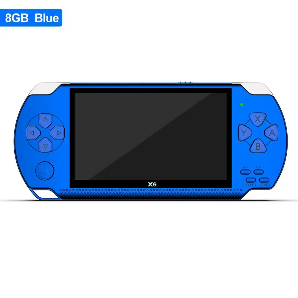 8GB 4.3-inch 32-bit portable handheld video game player with built-in 10000 game PSP handheld game Mp5 audio player
8GB 4.3-inch 32-bit portable handheld video game player with built-in 10000 game PSP handheld game Mp5 audio player