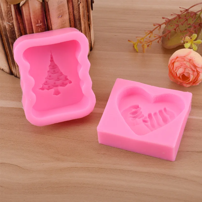 Christmas Tree Handle Lovely Handmade Cake Silicone Mold DIY Chocolate Cake Baking Clay MoldShiny 
Christmas Tree Handle Lovely Handmade Cake Silicone Mold DIY Chocolate Cake Baking Clay MoldShiny