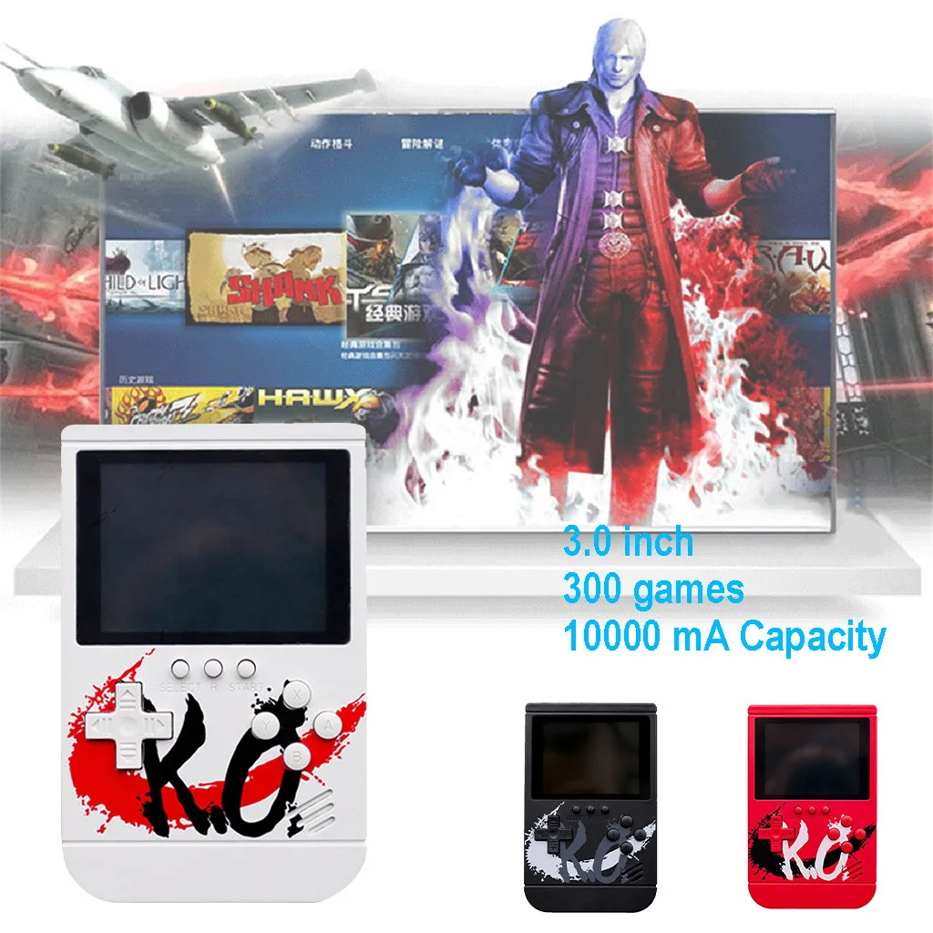 Capacity Portable Game Console With 3.0 inch 300 games Power Bank Portable USB controller gamepad 2019 NEW children gift#G20
Capacity Portable Game Console With 3.0 inch 300 games Power Bank Portable USB controller gamepad 2019 NEW children gift#G20