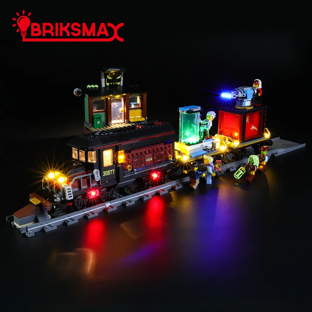 BriksMax Led Light Kit For Ghost Train Express Building Blocks Model Light Set Compatible With 70424
BriksMax Led Light Kit For Ghost Train Express Building Blocks Model Light Set Compatible With 70424