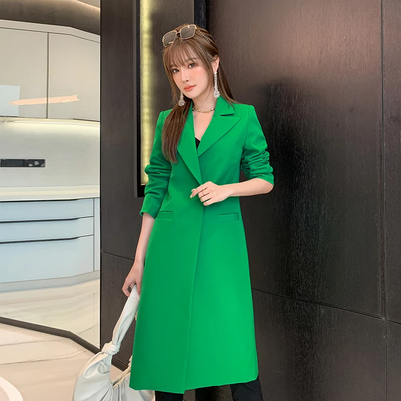 Green Windbreaker Women's Middle Long 2021 Spring and Autumn New Style Temperament Goddess Fan Mingyuan Versatile Simple Waist
Green Windbreaker Women's Middle Long 2021 Spring and Autumn New Style Temperament Goddess Fan Mingyuan Versatile Simple Waist