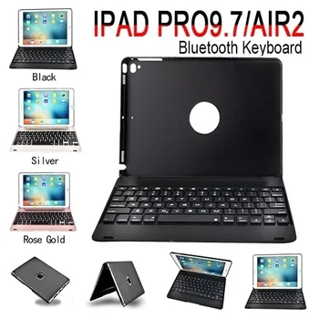 Wireless Bluetooth Keyboard Case Foldable Stand Full Protective ABS Cover For iPad Pro 9.7-iPad Air 2 (Not include iPad)
Wireless Bluetooth Keyboard Case Foldable Stand Full Protective ABS Cover For iPad Pro 9.7-iPad Air 2 (Not include iPad)