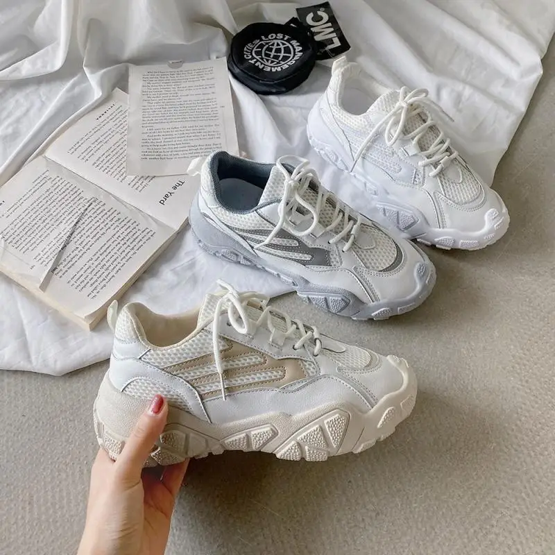 Casual Sneaker Reflective Mesh Designer Shoes Women Sneakers 2020 Platform Sneakers Woman Casual Shoes For Women Chaussure Femme 
Casual Sneaker Reflective Mesh Designer Shoes Women Sneakers 2020 Platform Sneakers Woman Casual Shoes For Women Chaussure Femme