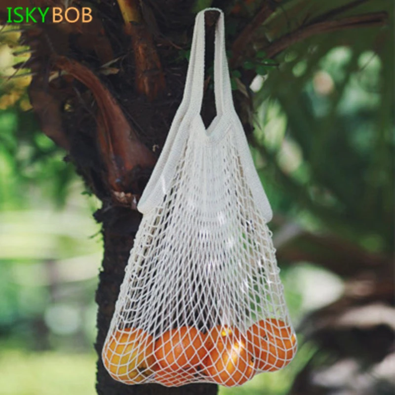 ISKYBOB 100%Cotton Mesh Shopping Bag Reusable String Fruit Storage Handbag Totes Women Shopping Mesh Net Woven Bag Shop Grocery
ISKYBOB 100%Cotton Mesh Shopping Bag Reusable String Fruit Storage Handbag Totes Women Shopping Mesh Net Woven Bag Shop Grocery