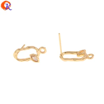 Cordial Design 30Pcs 8*15MM Jewelry Accessories/CZ Earrings Stud/DIY Making/Genuine Gold Plating/Hand Made/Earring Findings
Cordial Design 30Pcs 8*15MM Jewelry Accessories/CZ Earrings Stud/DIY Making/Genuine Gold Plating/Hand Made/Earring Findings