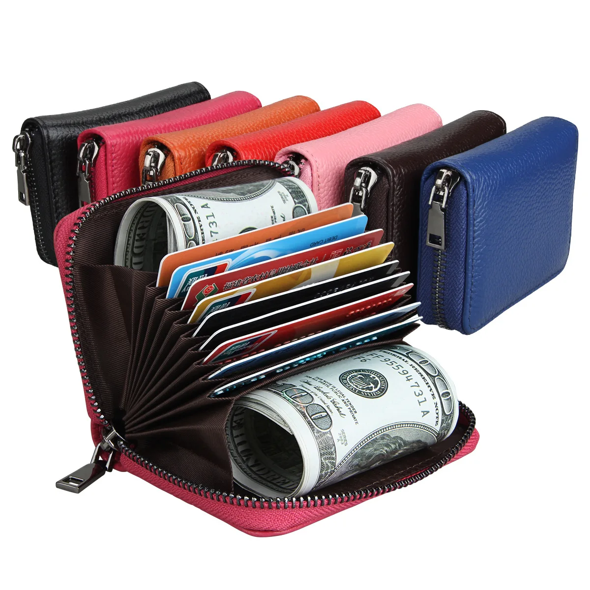 2018 Taobao New Style Genuine Leather Small Card Holder Korean-style Multi-functional Driving License Credit Bus Card Clamp RFID
2018 Taobao New Style Genuine Leather Small Card Holder Korean-style Multi-functional Driving License Credit Bus Card Clamp RFID