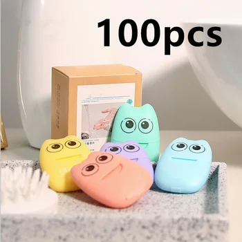 High Quality 100 Pcs Disposable Boxed Paper Soap Travel Portable Hand Washing Box Scented Slice Sheets Mini Soap Paper
High Quality 100 Pcs Disposable Boxed Paper Soap Travel Portable Hand Washing Box Scented Slice Sheets Mini Soap Paper